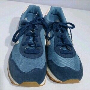 New Balance 515 WL515CI3 Blue Suede Sneakers Womens 10 Mens 8.5